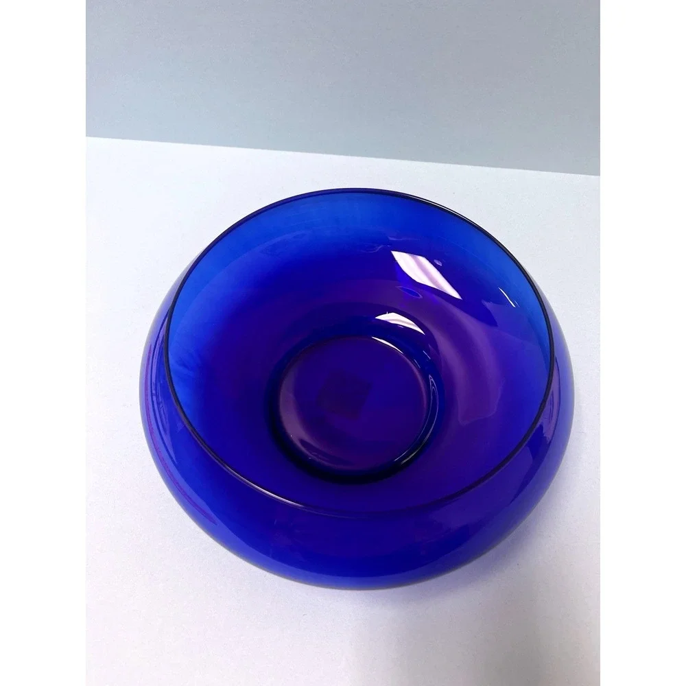 Crisa Mexico Hand-Blown Cobalt Blue Glass‎ Vintage 10